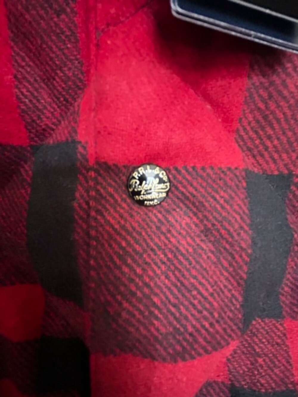 Polo Ralph Lauren Buffalo Check Wool-Blend Jacket NWT size: L - Picture 4 of 11